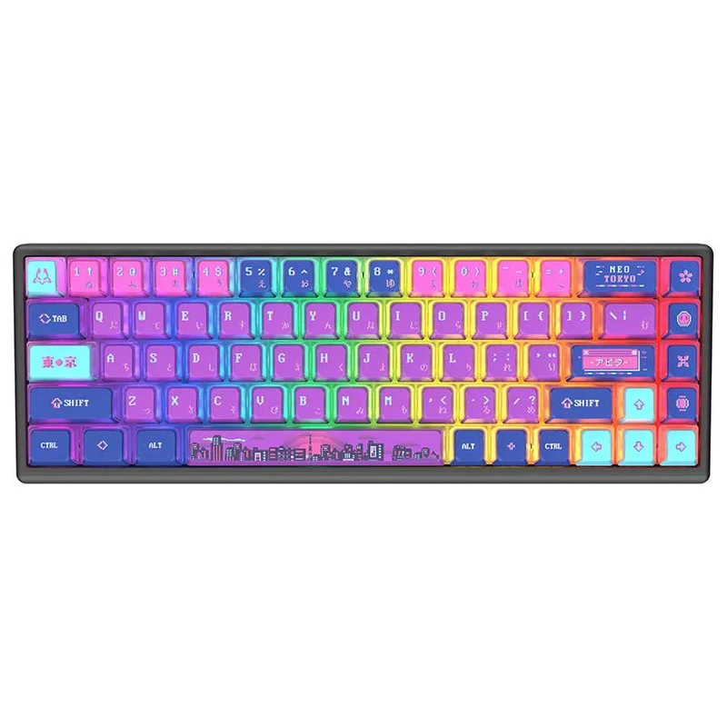 Arbiter Studio Polar 65 Magnetic Gaming Keyboard (Neo Tokyo)
