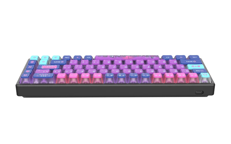 Arbiter Studio Polar 65 Magnetic Gaming Keyboard (Neo Tokyo)