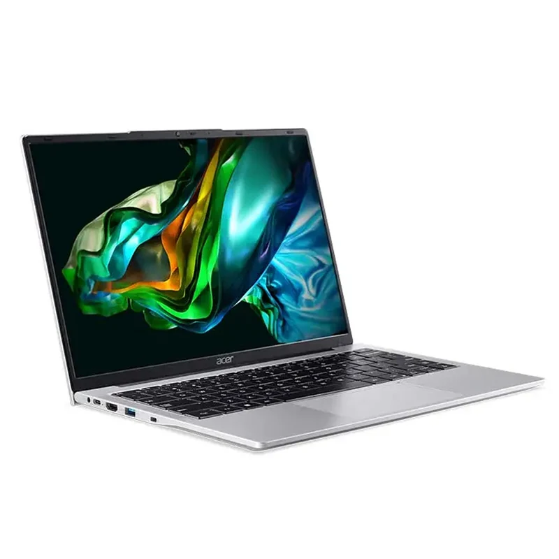 Acer Aspire Lite AL14-31P-36BE Laptop (Silver) | 14" WUXGA (1920x1200) IPS | i3-N300 | 8GB RAM | 512GB SSD | Intel UHD Graphics | Windows 11 Home + Acer Entry Run Rate Backpack E-1620-P