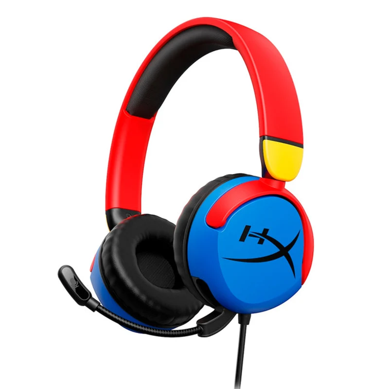 HyperX Cloud Mini Wired Gaming Headset (Black, Lavender, Multi)