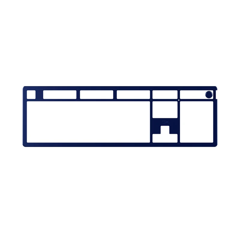 HyperX Alloy Rise Top Plate (White, Navy Blue)