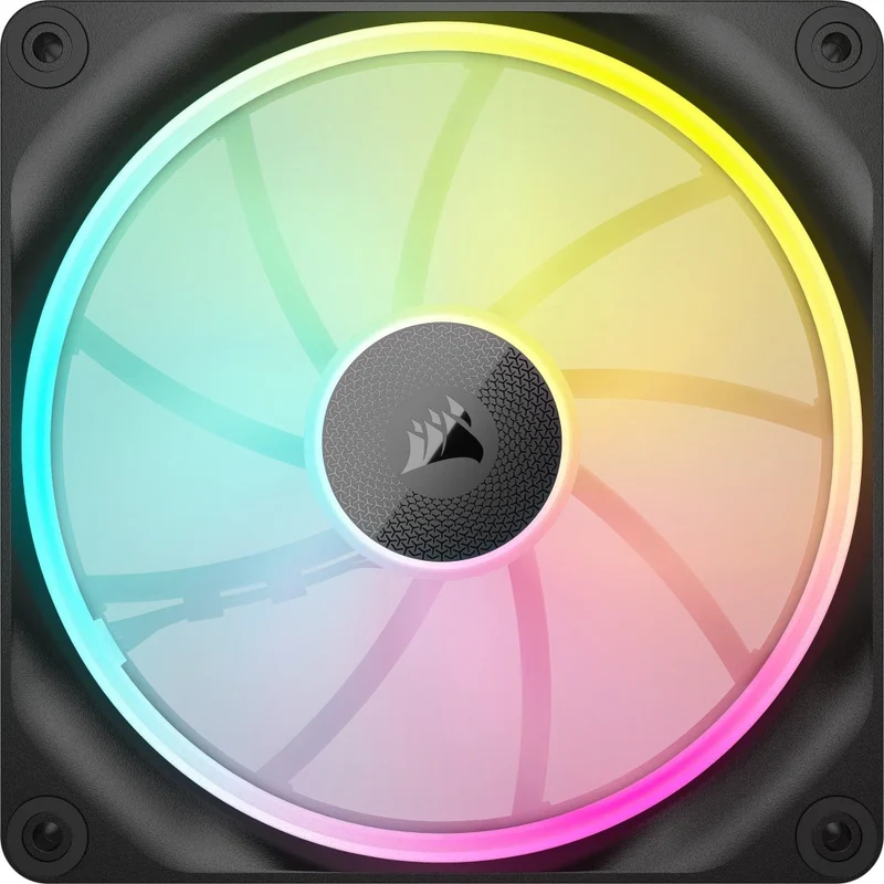 Corsair iCUE LINK LX140 RGB 140MM PWM Dual Fan Starter Kit (Black, White)