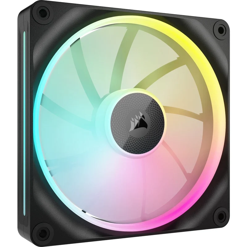 Corsair iCUE LINK LX140 RGB 140MM PWM Dual Fan Starter Kit (Black, White)