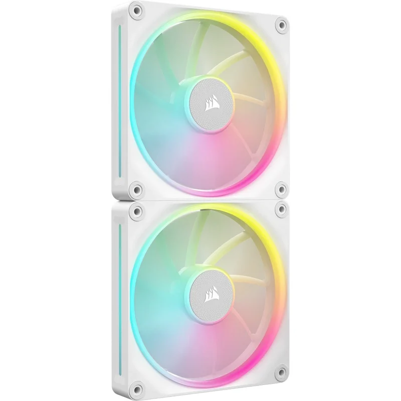 Corsair iCUE LINK LX140 RGB 140MM PWM Dual Fan Starter Kit (Black, White)