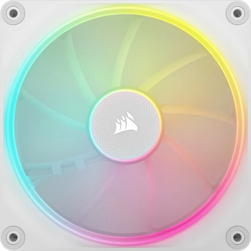Corsair iCUE LINK LX140 RGB 140MM PWM Dual Fan Starter Kit (Black, White)