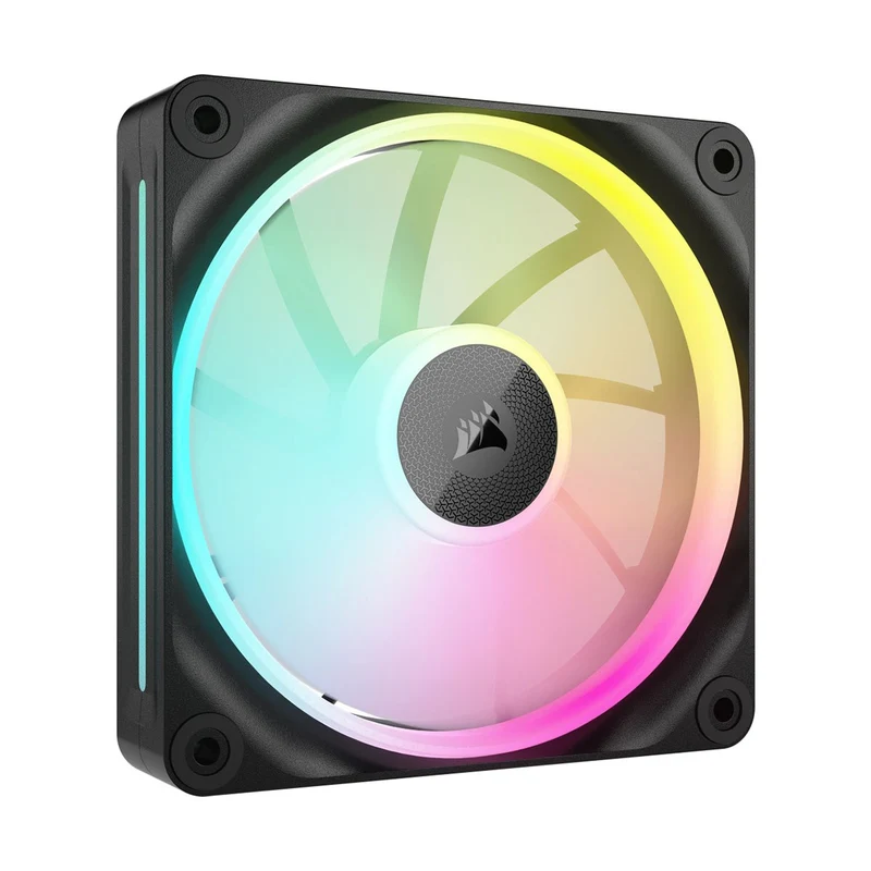 Corsair iCUE LINK LX140 RGB 140MM PWM PC Fan Expansion Kit (Single Pack) (Black, White)