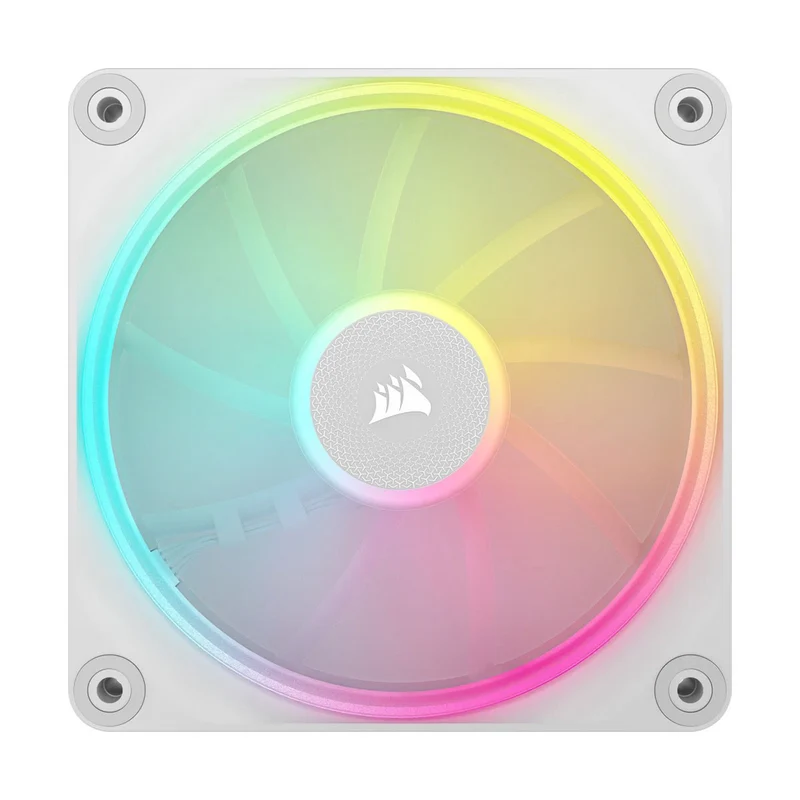 Corsair iCUE LINK LX140 RGB 140MM PWM PC Fan Expansion Kit (Single Pack) (Black, White)