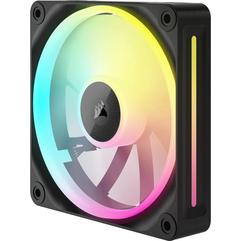 Corsair iCUE LINK LX120 RGB 120MM PWM Fan Triple Starter Kit (Black, White)