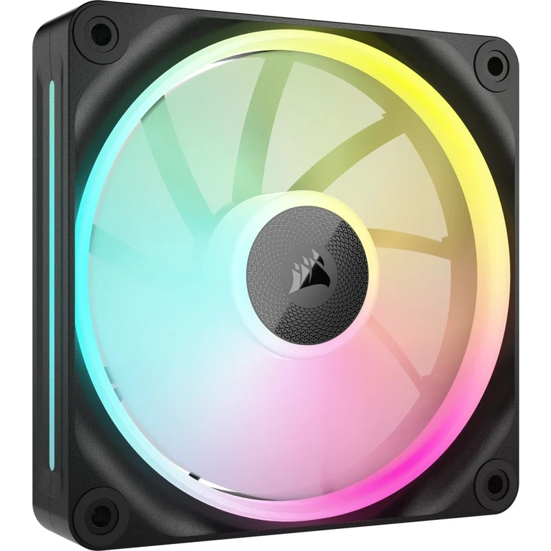Corsair iCUE LINK LX120 RGB 120MM PWM Fan Triple Starter Kit (Black, White)