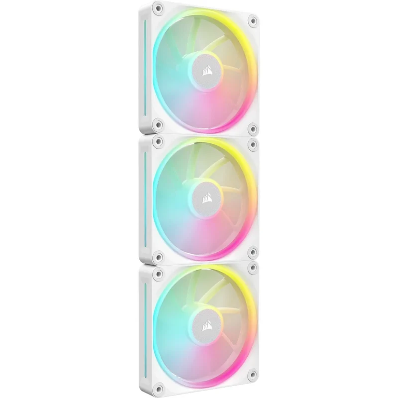 Corsair iCUE LINK LX120 RGB 120MM PWM Fan Triple Starter Kit (Black, White)