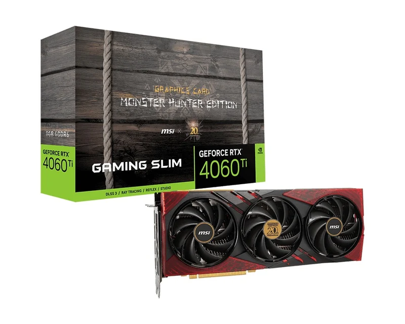 Optima Monster Hunter Edition 2.0 Desktop Gaming PC | Intel i7 14700F | 32GB RAM | 1TB SSD | RTX 4060 Ti | Windows 11 Pro
