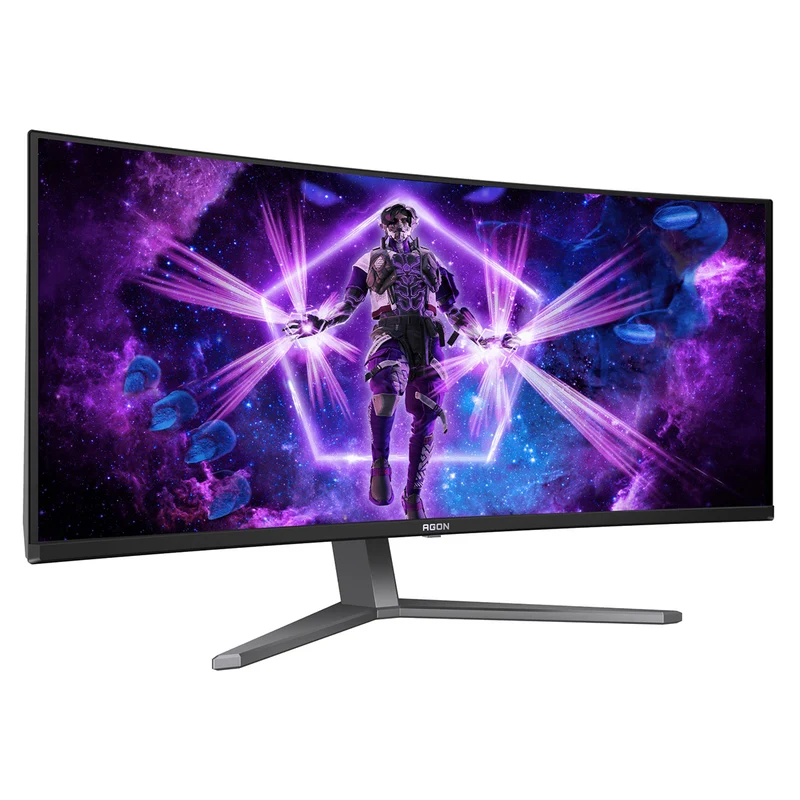 AOC Argon Pro AG346UCD QD-OLED 34" WQHD (3440x1440) 175Hz 0.03ms Adaptive-Sync Curved Gaming Monitor (Black/Grey)