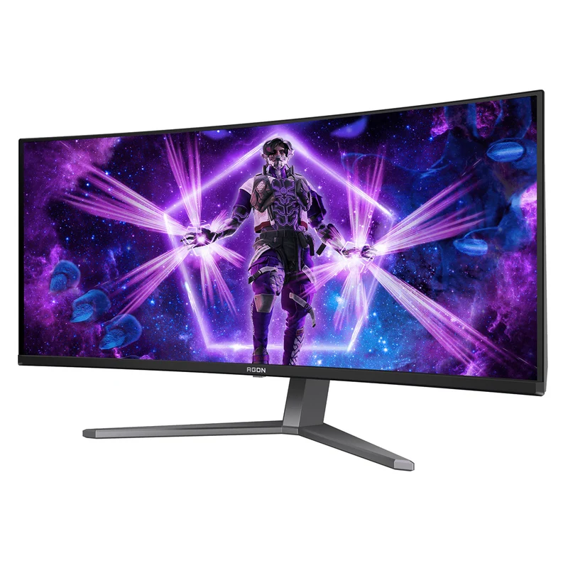 AOC Argon Pro AG346UCD QD-OLED 34" WQHD (3440x1440) 175Hz 0.03ms Adaptive-Sync Curved Gaming Monitor (Black/Grey)