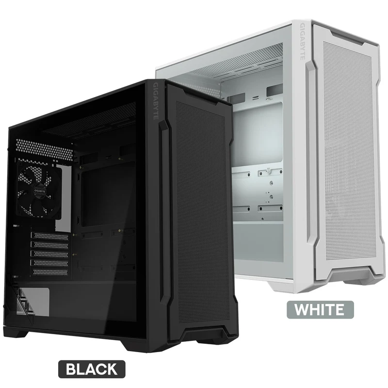 Gigabyte C102 Glass Mini ITX / Micro ATX Mid Tower (Black, White)