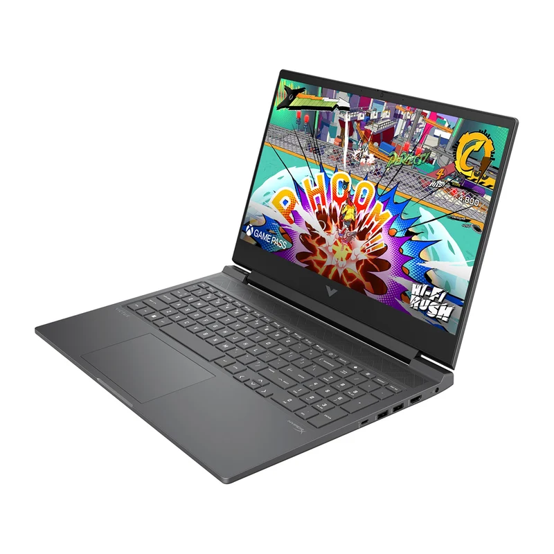 HP Victus 16-S1557AX Gaming Laptop (Mica Silver) | 16.1" FHD (1920x1080) 144Hz IPS | Ryzen 5 8640HS | 16GB RAM | 1TB SSD RTX | 4060 Windows 11 Home | MS Office Home & Student 2021 | HP Prelude Topload Bag with Free HyperX Cloud Core DTS Wired Headset