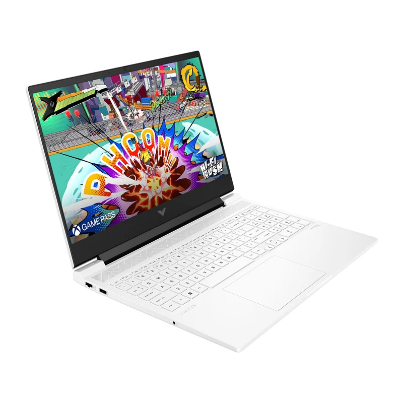 HP Victus 16-S1556AX Gaming Laptop (Ceramic White) | 16.1" FHD (1920x1080) 144Hz IPS | Ryzen 5 8645HS | 16GB RAM | 1TB SSD | RTX 4060 | Windows 11 Home | MS Office Home & Student 2021 | Backpack HP Prof 17.3