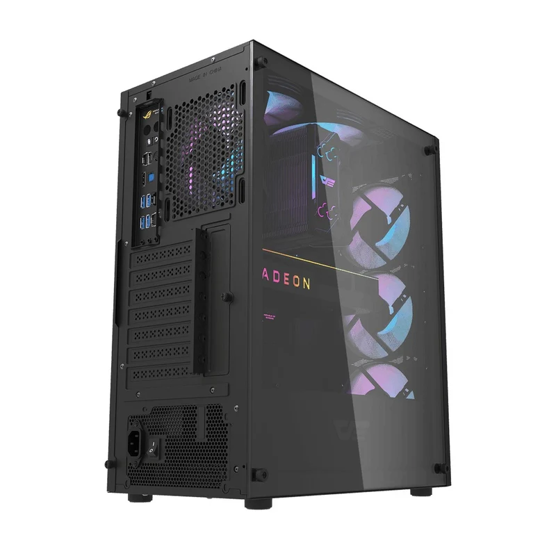 Darkflash DK352 Mesh Luxury ATX Gaming PC Case (Black, White)