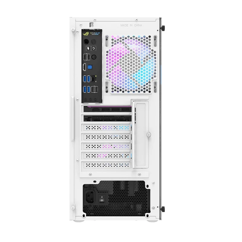 Darkflash DK352 Mesh Luxury ATX Gaming PC Case (Black, White)