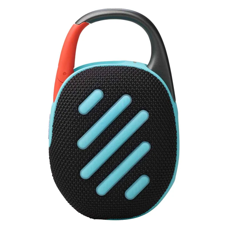 JBL Clip 5 Ultra-Portable Waterproof Bluetooth Wireless Speaker (Black Orange, Black, Blue, Pink, Purple, Red, Sand, Squad, White)