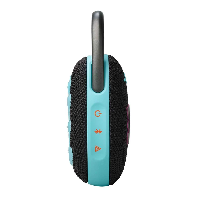 JBL Clip 5 Ultra-Portable Waterproof Bluetooth Wireless Speaker (Black Orange, Black, Blue, Pink, Purple, Red, Sand, Squad, White)