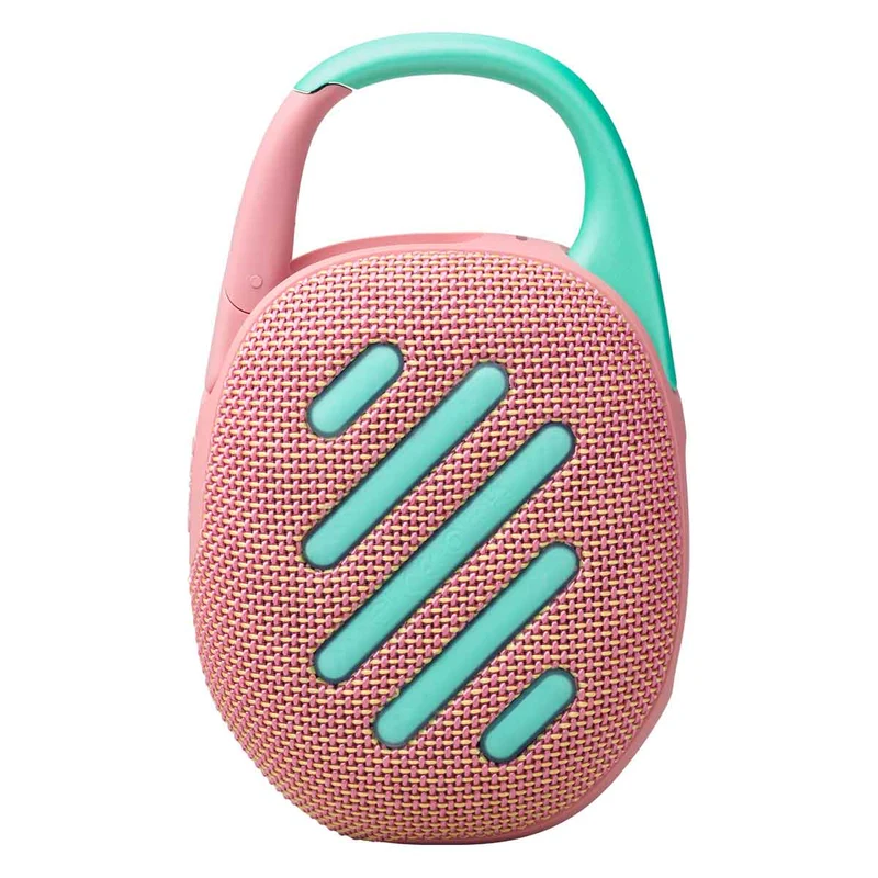JBL Clip 5 Ultra-Portable Waterproof Bluetooth Wireless Speaker (Black Orange, Black, Blue, Pink, Purple, Red, Sand, Squad, White)