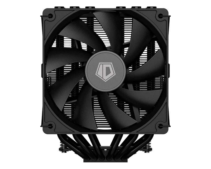 ID-Cooling SE-206-XT Twin Tower CPU Cooler with 2x120mm PWM Fan (Black, White)