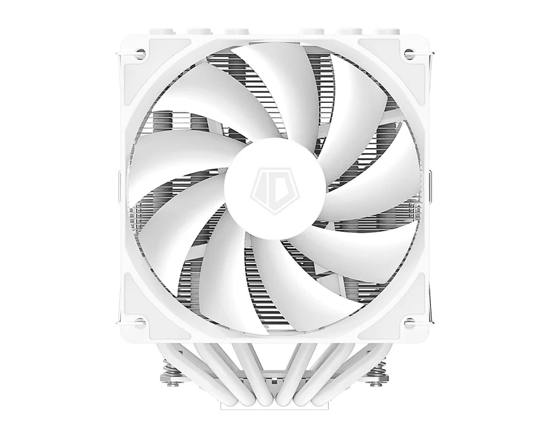 ID-Cooling SE-206-XT Twin Tower CPU Cooler with 2x120mm PWM Fan (Black, White)