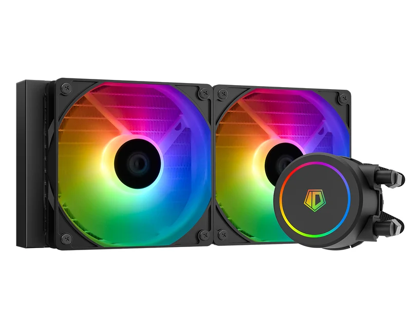 ID-Cooling FX240 ARGB 240mm AIO CPU Cooler (Black, White)