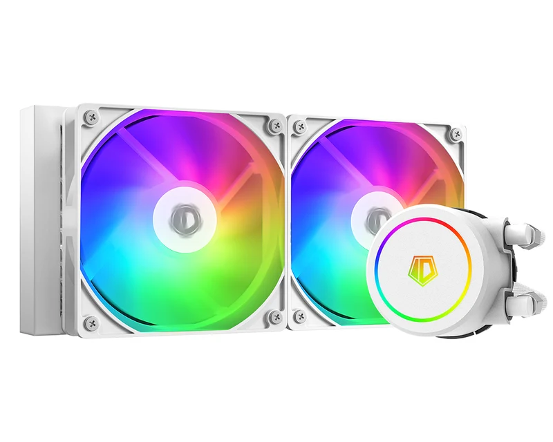 ID-Cooling FX240 ARGB 240mm AIO CPU Cooler (Black, White)