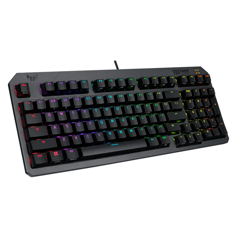 Asus TUF K3 Gen II RA07 RGB IP57 Wired Optical Mechanical Gaming Keyboard (Blue Switch, Red Switch)