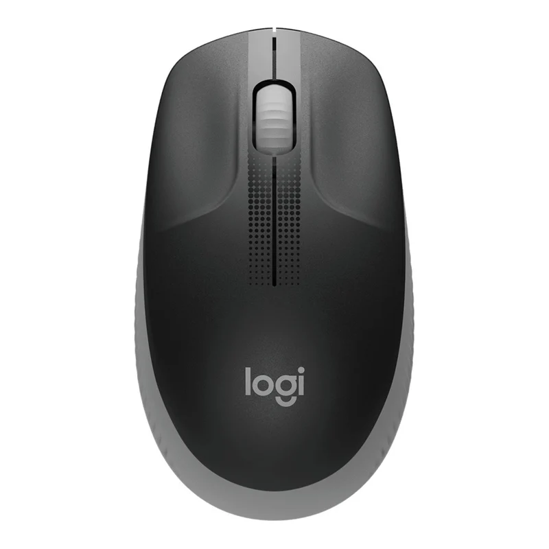 Logitech M191 Wireless Mouse (Mid Grey)