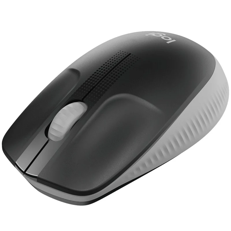 Logitech M191 Wireless Mouse (Mid Grey)