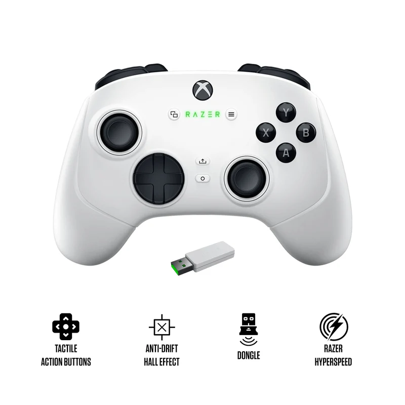 Razer Wolverine V3 Pro Wireless Esports Gaming Controller For Xbox & PC (White, Black)