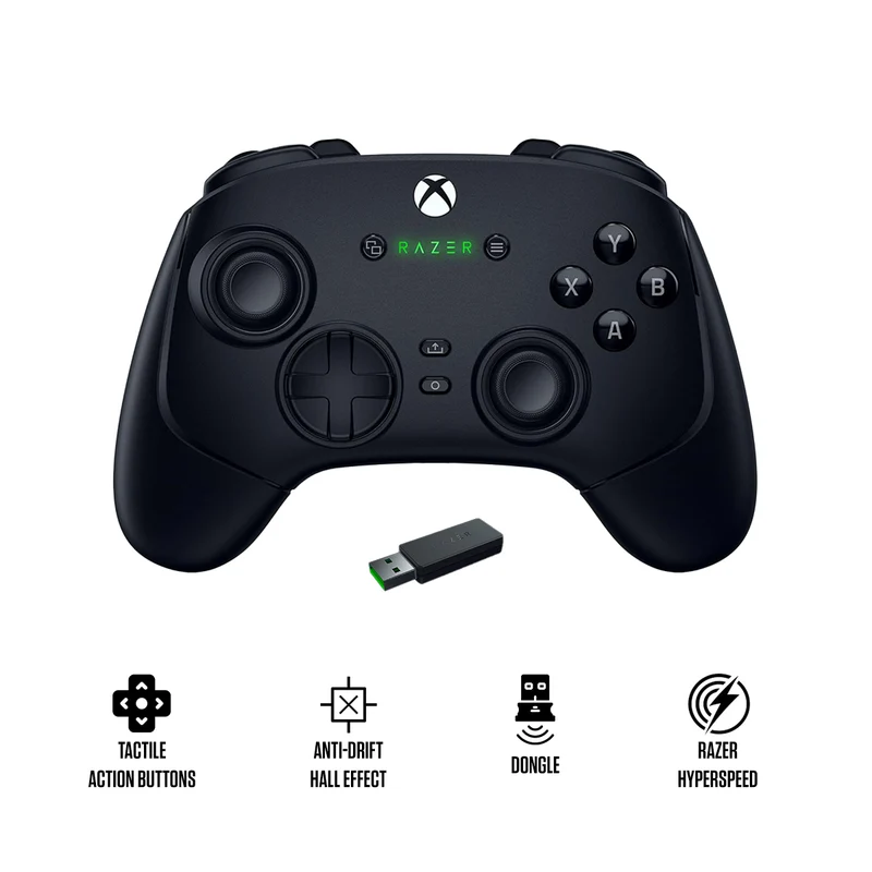 Razer Wolverine V3 Pro Wireless Esports Gaming Controller For Xbox & PC (White, Black)
