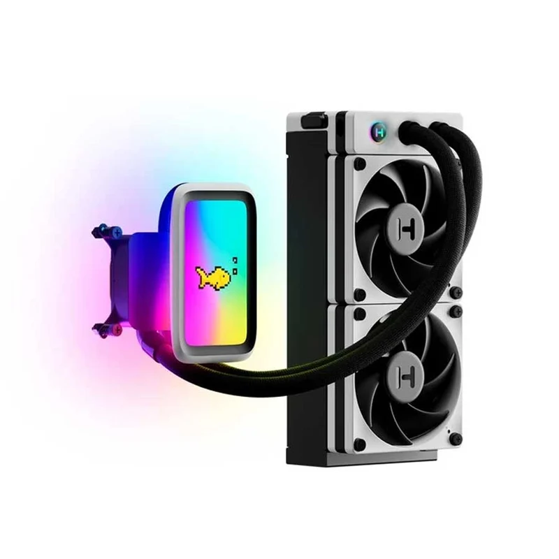 Hyte THICC Q60 Digital Processor Cooling (Fan-Hyte-Q60-BW)