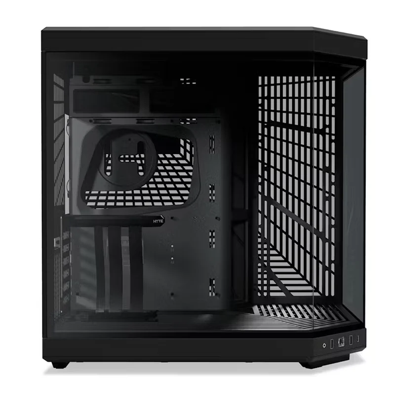 Hyte Y70 Dual Chamber ATX Mid-Tower Modern Aesthetic Case (Black, Black/Red, Black/White, White)
