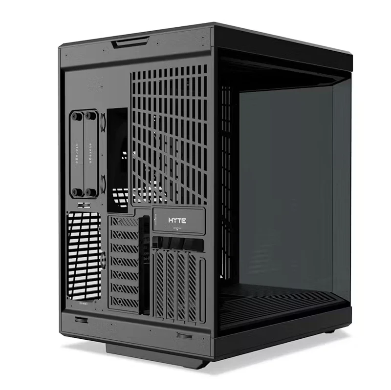 Hyte Y70 Dual Chamber ATX Mid-Tower Modern Aesthetic Case (Black, Black/Red, Black/White, White)