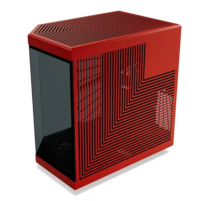 Hyte Y70 Dual Chamber ATX Mid-Tower Modern Aesthetic Case (Black, Black/Red, Black/White, White)