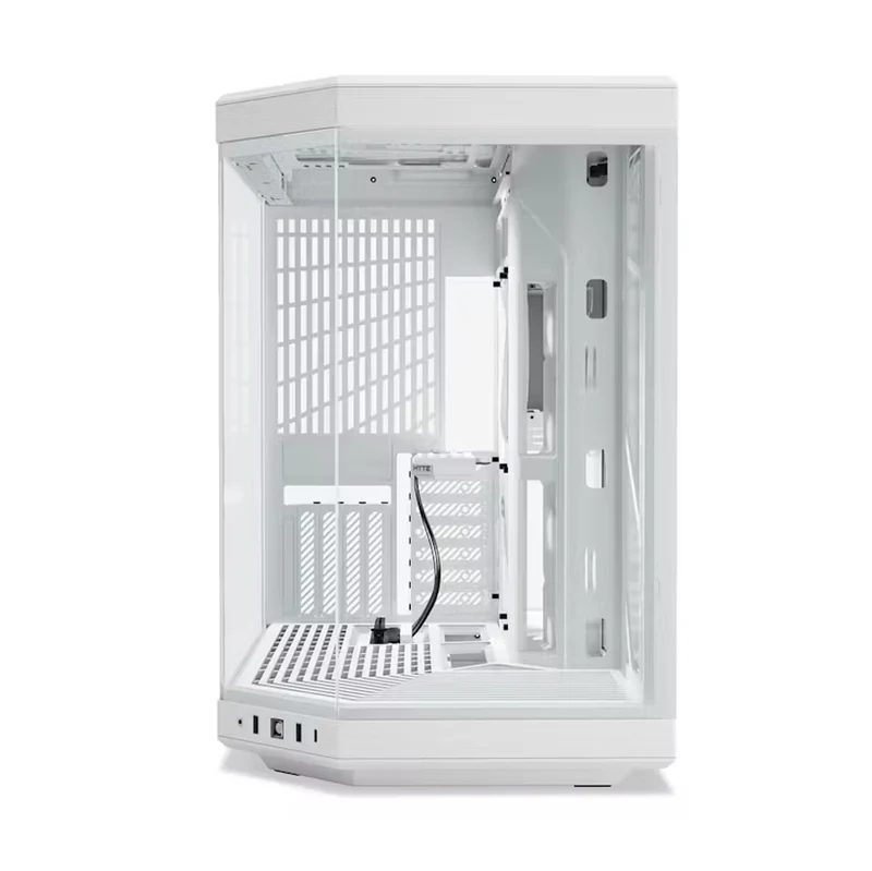 Hyte Y70 Dual Chamber ATX Mid-Tower Modern Aesthetic Case (Black, Black/Red, Black/White, White)