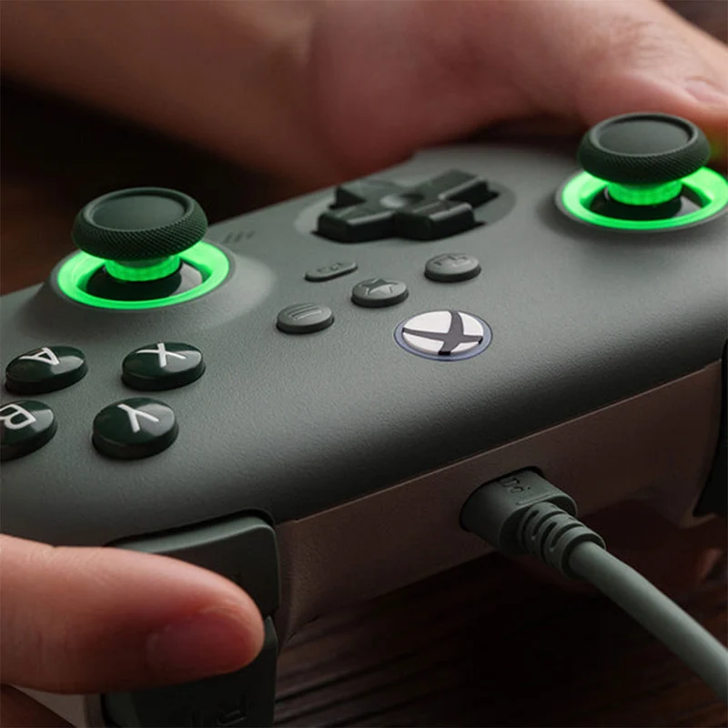 8Bitdo Ultimate C Wired Controller for Xbox | Game Pass Code (82CF) (Dark Green, Dark Gray, Orange)