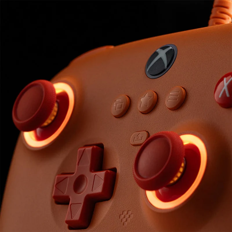 8Bitdo Ultimate C Wired Controller for Xbox | Game Pass Code (82CF) (Dark Green, Dark Gray, Orange)