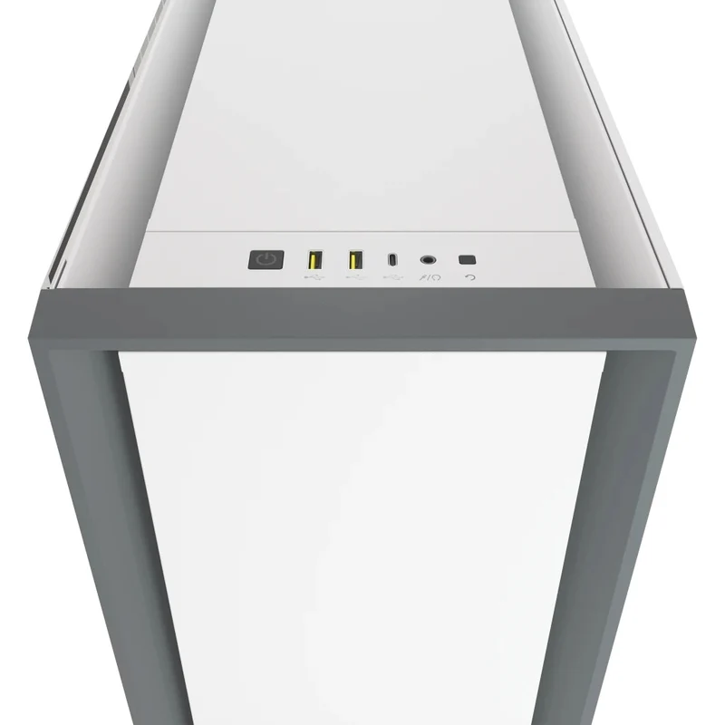 Corsair 5000D Tempered Glass Mid-Tower ATX PC Case (White) (CS-CC-9011209-WW)