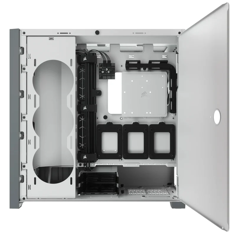 Corsair 5000D Tempered Glass Mid-Tower ATX PC Case (White) (CS-CC-9011209-WW)