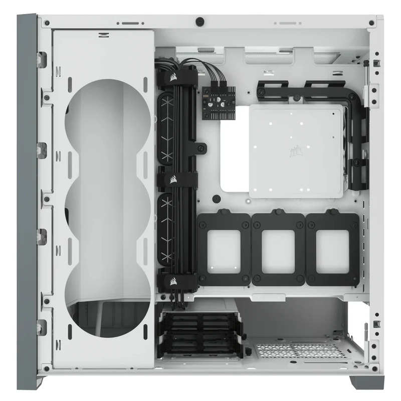 Corsair 5000D Tempered Glass Mid-Tower ATX PC Case (White) (CS-CC-9011209-WW)