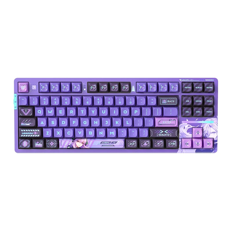 VXE V87 Pro Gasket RGB Mechanical Keyboard Anya Switch (Athena)