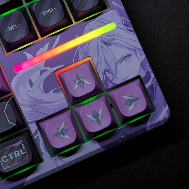 VXE V87 Pro Gasket RGB Mechanical Keyboard Anya Switch (Athena)