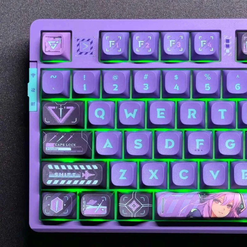 VXE V87 Pro Gasket RGB Mechanical Keyboard Anya Switch (Athena)