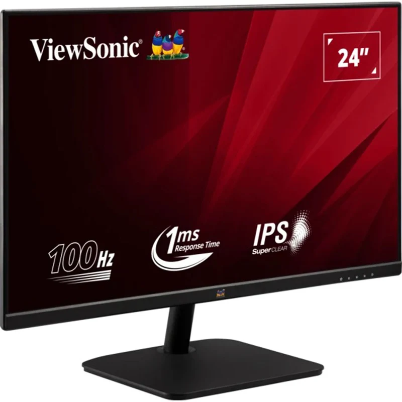 ViewSonic VA2432-H 24" FHD (1920x1080) 100Hz 1ms MPRT IPS Monitor with Frameless Design (Black)