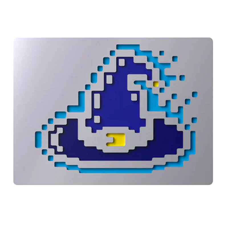 HyperX Badge Pack Gaming Keyboard Swappable Magnetic Badges (8-Bit, Abstract, Cute)