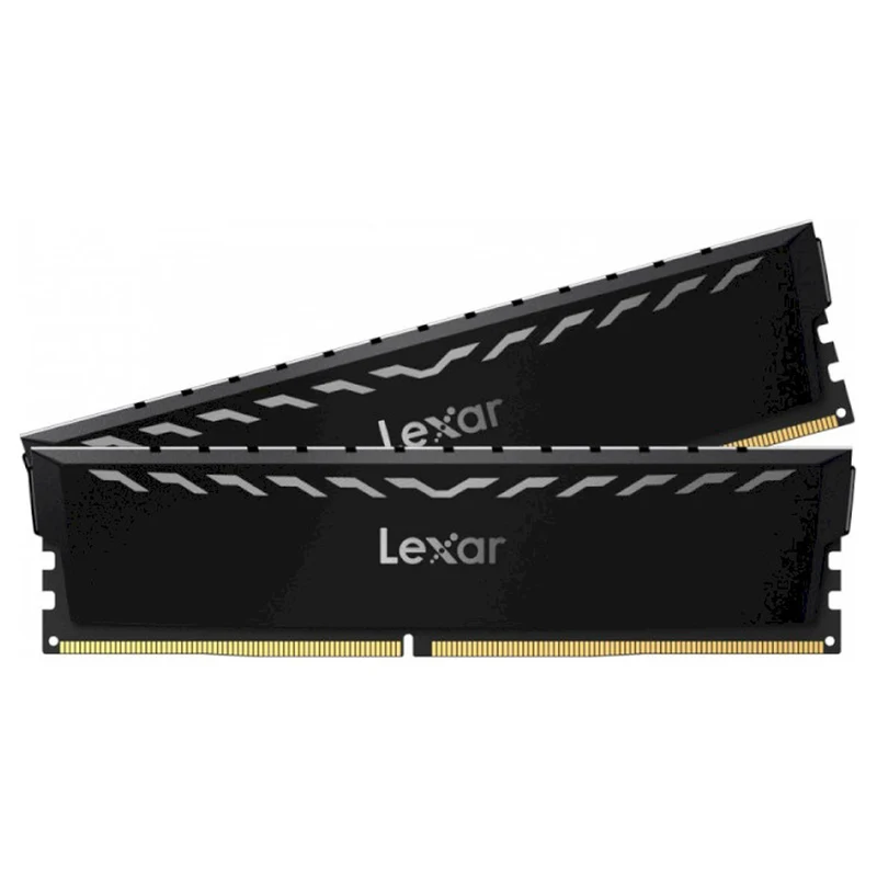 Lexar Thor 16GB Kit (2x8GB) DDR4 3600MHz CL18 Intel XMP 2.0 Gaming Desktop Memory (Black) (LD4U08G36C18LG-RGD)